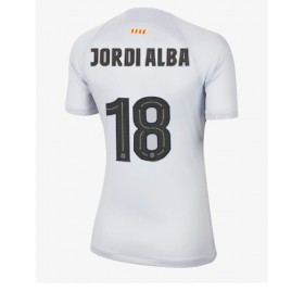 Damen Fußballbekleidung Barcelona Jordi Alba #18 3rd Trikot 2022-23 Kurzarm